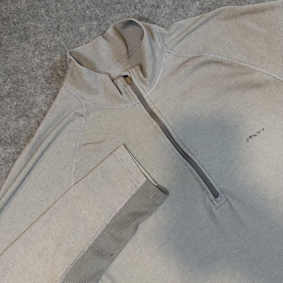Patagonia Other - Patagonia Pullover Mens Medium Gray Capilene 1/4 Zip Long Sleeve Base Layer Top